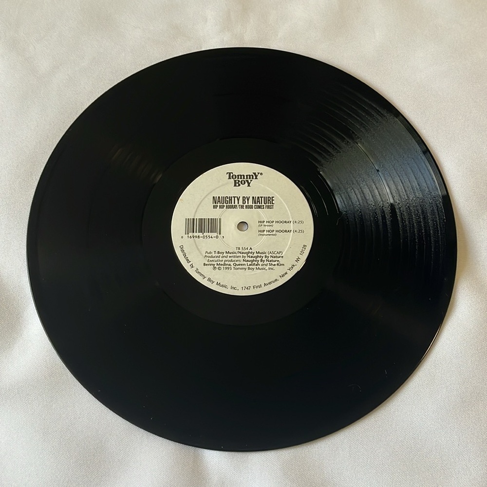 NAUGHTY BY NATURE – "HIP HOP HOORAY" VINYL RECORD ✨✨✨ - Picture 5 of 6
